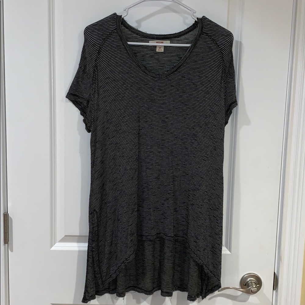 Black & White Striped Shirt